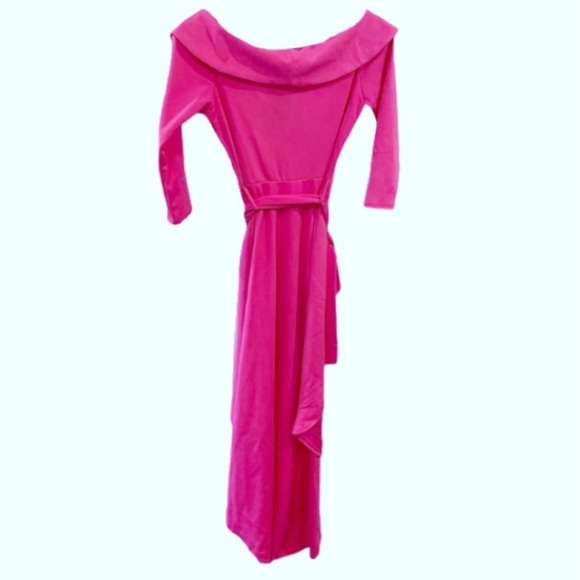 🆕 Fashion Nova “Take Me Away” High Low Ultra Pink Dress…NEW!!! Size Small - Picture 8 of 11